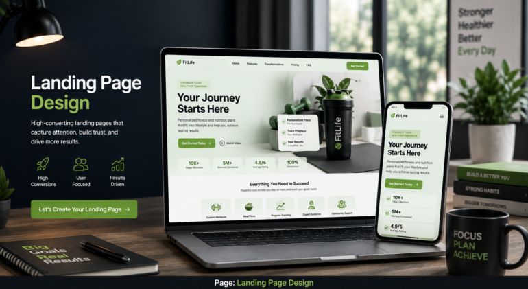 Landing Page Design